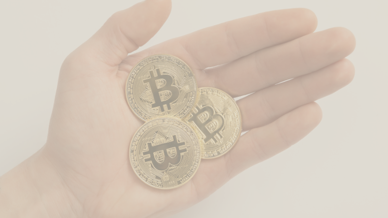 Three Bitcoins in a Fountain Cryptocurrencies