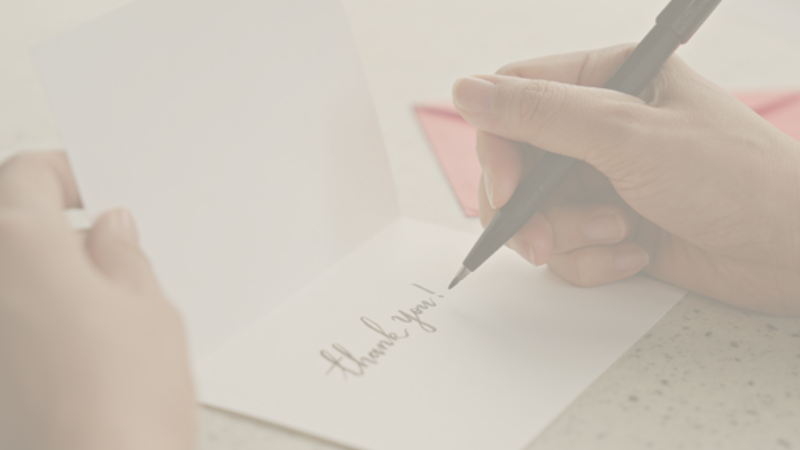 Why Thank Your Clients